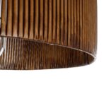 GLOBOSTAR® KYCLOS 203-0045 Boho Κρεμαστό Φωτιστικό Οροφής με Ντουί 1 x E27 AC 220-240V IP20 - Καφέ - M55 x Π55 x Υ20cm - Image 9