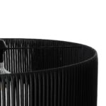 GLOBOSTAR® KYCLOS 203-0046 Boho Κρεμαστό Φωτιστικό Οροφής με Ντουί 1 x E27 AC 220-240V IP20 - Μαύρο - M55 x Π55 x Υ20cm - Image 8