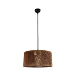 GLOBOSTAR® KYCLOS 203-0047 Boho Κρεμαστό Φωτιστικό Οροφής με Ντουί 1 x E27 AC 220-240V IP20 - Καφέ - M40 x Π40 x Υ25.5cm - Image 4