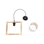 GLOBOSTAR® CUP 203-0050 Vintage Κρεμαστό Φωτιστικό Οροφής με Ντουί 1 x E27 AC 220-240V IP20 - Μπεζ & Λευκό - Μ28 x Π14 x Υ24cm - Image 10