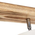 GLOBOSTAR® CUP 203-0055 Vintage Φωτιστικό Οροφής με Ντουί 3 x E27 AC 220-240V IP20 - Λευκό & Μπεζ - Μ60 x Π14 x Υ26cm - Image 7