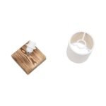 GLOBOSTAR® CUP 203-0057 Vintage Φωτιστικό Οροφής με Ντουί 1 x E27 AC 220-240V IP20 - Λευκό & Μπεζ - Μ14.5 x Π14.5 x Υ25cm - Image 8