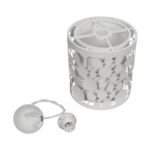 GLOBOSTAR® PETAL 203-0065 Μοντέρνο Κρεμαστό Φωτιστικό Οροφής με Ντουί 1 x E27 AC 220-240V IP20 - Λευκό - Μ23 x Π23 x Υ30cm - Image 11