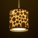 GLOBOSTAR® PETAL 203-0065 Μοντέρνο Κρεμαστό Φωτιστικό Οροφής με Ντουί 1 x E27 AC 220-240V IP20 - Λευκό - Μ23 x Π23 x Υ30cm - Image 3