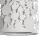 GLOBOSTAR® PETAL 203-0065 Μοντέρνο Κρεμαστό Φωτιστικό Οροφής με Ντουί 1 x E27 AC 220-240V IP20 - Λευκό - Μ23 x Π23 x Υ30cm - Image 9