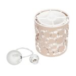 GLOBOSTAR® PETAL 203-0066 Μοντέρνο Κρεμαστό Φωτιστικό Οροφής με Ντουί 1 x E27 AC 220-240V IP20 - Ροζ - Μ23 x Π23 x Υ30cm - Image 11