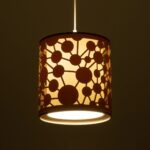 GLOBOSTAR® PETAL 203-0066 Μοντέρνο Κρεμαστό Φωτιστικό Οροφής με Ντουί 1 x E27 AC 220-240V IP20 - Ροζ - Μ23 x Π23 x Υ30cm - Image 3