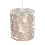 GLOBOSTAR® PETAL 203-0066 Μοντέρνο Κρεμαστό Φωτιστικό Οροφής με Ντουί 1 x E27 AC 220-240V IP20 - Ροζ - Μ23 x Π23 x Υ30cm - Image 7