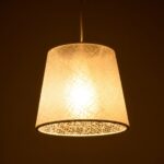 GLOBOSTAR® CONEY 203-0069 Μοντέρνο Κρεμαστό Φωτιστικό Οροφής με Ντουί 1 x E27 AC 220-240V IP20 - Λευκό - Μ26 x Π26 x Υ25cm - Image 3