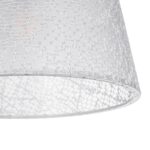 GLOBOSTAR® CONEY 203-0069 Μοντέρνο Κρεμαστό Φωτιστικό Οροφής με Ντουί 1 x E27 AC 220-240V IP20 - Λευκό - Μ26 x Π26 x Υ25cm - Image 8