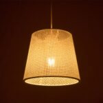 GLOBOSTAR® CONEY 203-0071 Μοντέρνο Κρεμαστό Φωτιστικό Οροφής με Ντουί 1 x E27 AC 220-240V IP20 - Λευκό - Μ26 x Π26 x Υ25cm - Image 3