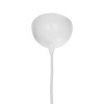 GLOBOSTAR® CONEY 203-0071 Μοντέρνο Κρεμαστό Φωτιστικό Οροφής με Ντουί 1 x E27 AC 220-240V IP20 - Λευκό - Μ26 x Π26 x Υ25cm - Image 10
