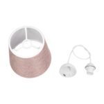 GLOBOSTAR® CONEY 203-0072 Μοντέρνο Κρεμαστό Φωτιστικό Οροφής με Ντουί 1 x E27 AC 220-240V IP20 - Ροζ - Μ26 x Π26 x Υ25cm - Image 11