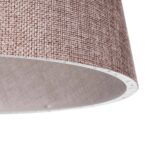 GLOBOSTAR® CONEY 203-0072 Μοντέρνο Κρεμαστό Φωτιστικό Οροφής με Ντουί 1 x E27 AC 220-240V IP20 - Ροζ - Μ26 x Π26 x Υ25cm - Image 8