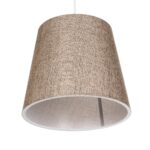 GLOBOSTAR® CONEY 203-0073 Μοντέρνο Κρεμαστό Φωτιστικό Οροφής με Ντουί 1 x E27 AC 220-240V IP20 - Καφέ - Μ26 x Π26 x Υ25cm - Image 6