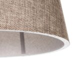 GLOBOSTAR® CONEY 203-0073 Μοντέρνο Κρεμαστό Φωτιστικό Οροφής με Ντουί 1 x E27 AC 220-240V IP20 - Καφέ - Μ26 x Π26 x Υ25cm - Image 8