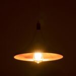 GLOBOSTAR® BELFRY 203-0076 Μοντέρνο Κρεμαστό Φωτιστικό Οροφής με Ντουί 1 x E27 AC 220-240V IP20 - Λεύκο & Χρυσό - Μ29.5 x Π29.5 x Υ22cm - Image 3