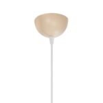 GLOBOSTAR® FERRO 203-0086 Μοντέρνο Κρεμαστό Φωτιστικό Οροφής με Ντουί 1 x E27 AC 220-240V IP20 - Μπεζ - Μ30 x Π30 x Υ15cm - Image 10