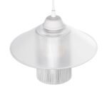 GLOBOSTAR® PROMO 203-0088 Μοντέρνο Κρεμαστό Φωτιστικό Οροφής με Ντουί 1 x E27 AC 220-240V IP20 - Λευκό - Μ25.5 x Π25.5 x Υ20cm - Image 7