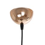 GLOBOSTAR® MARBLE 203-0099 Μοντέρνο Κρεμαστό Φωτιστικό Οροφής με Ντουί 1 x E27 AC 220-240V IP20 - Μαύρο & Χρυσό - Μ30 x Π30 x Υ20cm - Image 9