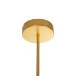 GLOBOSTAR® GLOBUS 203-0105 Μοντέρνο Φωτιστικό Οροφής με Ντουί 4 x E27 AC 220-240V IP20 - Λευκό & Χρυσό - Μ70 x Π15 x Υ34cm - Image 9