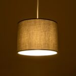 GLOBOSTAR® BLAZE 203-0108 Μοντέρνο Κρεμαστό Φωτιστικό Οροφής με Ντουί 1 x E27 AC 220-240V IP20 - Γκρι - Μ22 x Π22 x Υ20cm - Image 3