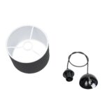 GLOBOSTAR® BLAZE 203-0109 Μοντέρνο Κρεμαστό Φωτιστικό Οροφής με Ντουί 1 x E27 AC 220-240V IP20 - Μαύρο - Μ22 x Π22 x Υ20cm - Image 11