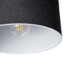 GLOBOSTAR® BLAZE 203-0109 Μοντέρνο Κρεμαστό Φωτιστικό Οροφής με Ντουί 1 x E27 AC 220-240V IP20 - Μαύρο - Μ22 x Π22 x Υ20cm - Image 8