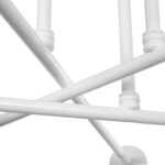 GLOBOSTAR® SPIDI 203-0113 Μοντέρνο Φωτιστικό Οροφής με Ντουί 6 x E27 AC 220-240V IP20 - Λευκό - Μ61 x Π61 x Υ25cm - Image 6