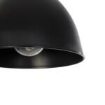 GLOBOSTAR® RADE 203-0124 Μοντέρνο Κρεμαστό Φωτιστικό Οροφής με Ντουί 1 x E27 AC 220-240V IP20 - Μαύρο & Χάλκινο - Μ18.5 x Π18.5 x Υ23cm - Image 8