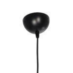 GLOBOSTAR® CLAIRIE 203-0136 Μοντέρνο Κρεμαστό Φωτιστικό Οροφής με Ντουί 1 x E27 AC 220-240V IP20 - Μαύρο & Λευκό - Μ30 x Π30 x Υ22cm - Image 9