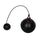 GLOBOSTAR® RIVE 203-0143 Μοντέρνο Κρεμαστό Φωτιστικό Οροφής με Ντουί 1 x E27 AC 220-240V IP20 - Μάυρο & Χαλκινο - Μ22 x Π20 x Υ22cm - Image 9