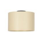 GLOBOSTAR® CILIO 203-0149 Μοντέρνο Φωτιστικό Οροφής με Ντουί 1 x E27 AC 220-240V IP20 - Λευκό - Μ30 x Π30 x Υ22cm