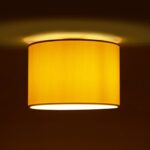 GLOBOSTAR® CILIO 203-0149 Μοντέρνο Φωτιστικό Οροφής με Ντουί 1 x E27 AC 220-240V IP20 - Λευκό - Μ30 x Π30 x Υ22cm - Image 3