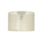 GLOBOSTAR® CILIO 203-0150 Μοντέρνο Φωτιστικό Οροφής με Ντουί 1 x E27 AC 220-240V IP20 - Λευκό - Μ30 x Π30 x Υ22cm