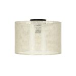 GLOBOSTAR® CILIO 203-0150 Μοντέρνο Φωτιστικό Οροφής με Ντουί 1 x E27 AC 220-240V IP20 - Λευκό - Μ30 x Π30 x Υ22cm - Image 4