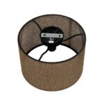 GLOBOSTAR® CILIO 203-0151 Μοντέρνο Φωτιστικό Οροφής με Ντουί 1 x E27 AC 220-240V IP20 - Καφέ - Μ30 x Π30 x Υ22cm - Image 7