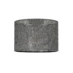 GLOBOSTAR® CILIO 203-0152 Μοντέρνο Φωτιστικό Οροφής με Ντουί 1 x E27 AC 220-240V IP20 - Μαύρο - Μ30 x Π30 x Υ22cm