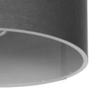 GLOBOSTAR® CILIO 203-0153 Μοντέρνο Φωτιστικό Οροφής με Ντουί 1 x E27 AC 220-240V IP20 - Γκρι - Μ30 x Π30 x Υ22cm - Image 6