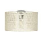 GLOBOSTAR® CILIO 203-0155 Μοντέρνο Φωτιστικό Οροφής με Ντουί 1 x E27 AC 220-240V IP20 - Λευκό - Μ38 x Π38 x Υ23cm - Image 4