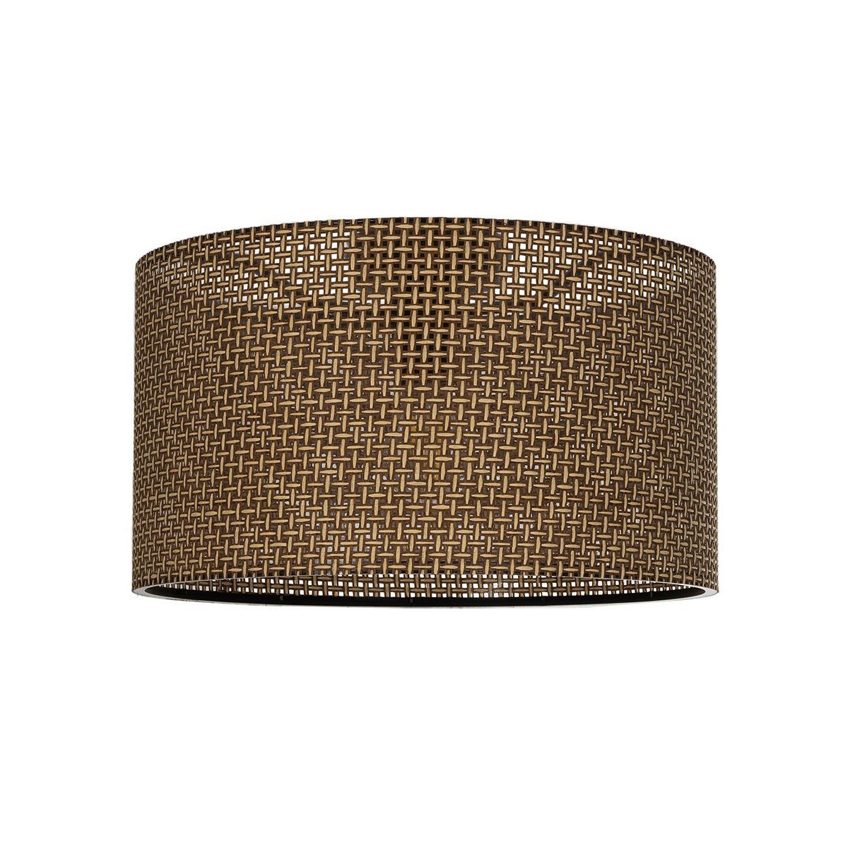 203_0156_0 GLOBOSTAR® CILIO 203-0156 Μοντέρνο Φωτιστικό Οροφής με Ντουί 1 x E27 AC 220-240V IP20 - Καφέ - Μ38 x Π38 x Υ23cm - Image 1