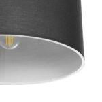 GLOBOSTAR® CILIO 203-0158 Μοντέρνο Φωτιστικό Οροφής με Ντουί 1 x E27 AC 220-240V IP20 - Γκρι - Μ38 x Π38 x Υ23cm - Image 6