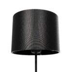 GLOBOSTAR® WIZ 203-0178 Μοντέρνο Επιτραπέζιο Φωτιστικό Πορτατίφ με Ντουί 1 x E27 AC 220-240V IP20 - Μαύρο - Μ22 x Π22 x Υ36.5cm - Image 6