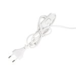 GLOBOSTAR® WIZ 203-0179 Μοντέρνο Επιτραπέζιο Φωτιστικό Πορτατίφ με Ντουί 1 x E27 AC 220-240V IP20 - Ασημί & Γκρι - Μ22 x Π22 x Υ36.5cm - Image 8