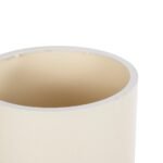 GLOBOSTAR® CYLINDER 203-0183 Μοντέρνο Επιτραπέζιο Φωτιστικό Πορτατίφ με Ντουί 1 x E27 AC 220-240V IP20 - Μαύρο & Μπεζ - Μ14 x Π14 x Υ22cm - Image 6