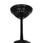 GLOBOSTAR® VITRO 203-0189 Vintage Φωτιστικό Οροφής με Ντουί 1 x E27 AC 220-240V IP44 - Μαύρο - Μ17 x Π17 x Υ28cm - Image 6