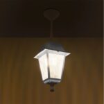 GLOBOSTAR® SOLME 203-0219 Vintage Φωτιστικό Οροφής με Ντουί 1 x E27 AC 220-240V IP44 - Λευκό - Μ15 x Π15 x Υ27cm - Image 3