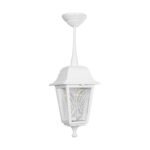 GLOBOSTAR® SOLME 203-0219 Vintage Φωτιστικό Οροφής με Ντουί 1 x E27 AC 220-240V IP44 - Λευκό - Μ15 x Π15 x Υ27cm - Image 4