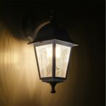 GLOBOSTAR® SOLME 203-0221 Vintage Φωτιστικό Τοίχου - Απλίκα με Ντουί 1 x E27 AC 220-240V IP44 - Λευκό - Μ15 x Π20 x Υ35cm - Image 3