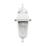 GLOBOSTAR® SOLME 203-0221 Vintage Φωτιστικό Τοίχου - Απλίκα με Ντουί 1 x E27 AC 220-240V IP44 - Λευκό - Μ15 x Π20 x Υ35cm - Image 4